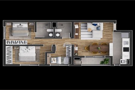 2_photo/94dcef844d.4170810663d066c4-ATLAS-dcf4c19d-b5d9-4b87-b7f7-ba54267875bc.jpg de apartamento à venda com 1 quarto, 53m² em Estância Pinhais, Curitiba