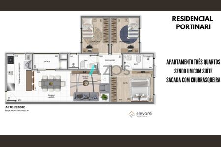 11_photo/94dcef8617.ceff8192393c33de-ATLAS-eb587c38-84f9-4aaa-9e9e-97219e1c2b6d.jpg de apartamento à venda com 2 quartos, 47m² em Estância Pinhais, Pinhais