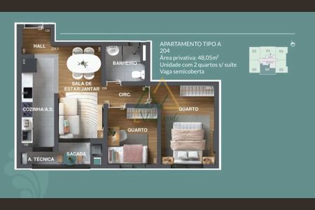 36_photo/94dcfc972b.8a734c1c2a3b006e-ATLAS-89cfbcd7-ba56-4738-a8ad-871c123ee62f.jpg de apartamento à venda com 2 quartos, 48m² em Pinheirinho, Curitiba