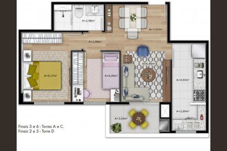 11_photo/94dcfccb53.011feef357d76553-ATLAS-54b0ebd5-62cc-4680-87e9-be86d9eefb06.jpg de apartamento à venda com 2 quartos, 50m² em Capão Raso, Curitiba