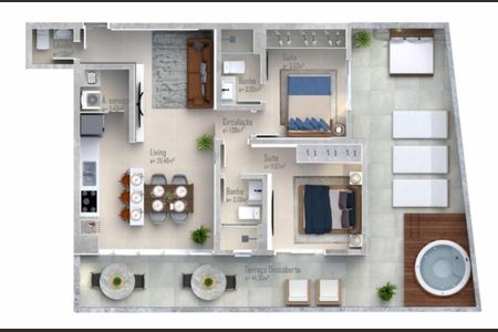 8_photo/9527385c6f.c2cfb4e04a82a01d-ATLAS-3e32fc02-8558-442f-ac30-d93d950d13c2.jpg de apartamento à venda com 2 quartos, 102m² em Trindade, Florianópolis