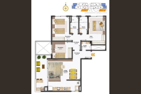 27_photo/952738e649.4fee3f0d4042467f-ATLAS-df4bf4ab-1746-4649-85a9-bb47e7cf976b.jpg de apartamento para alugar com 3 quartos, 95m² em Itacorubi, Florianópolis