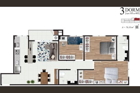 6_photo/952739ac5f.ceff8192393c33de-ATLAS-773ddcd5-e055-48ac-ad13-642c8a82643b.jpg de apartamento à venda com 3 quartos, 76m² em Saco dos Limões, Florianópolis