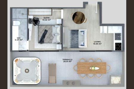 32_photo/95274382ff.834afdb3d650723d-ATLAS-9b4762cd-b124-4ba4-9bdf-376e4dfbc132.jpg de apartamento à venda com 1 quarto, 30m² em Canasvieiras, Florianópolis