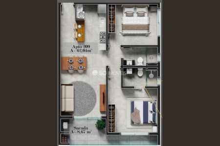 4_photo/95274397ef.751bca41ac608a7d-ATLAS-74784387-3dcb-4ae8-b85b-5bb1e2b2c1ad.jpg de apartamento à venda com 2 quartos, 70m² em Canasvieiras, Florianópolis