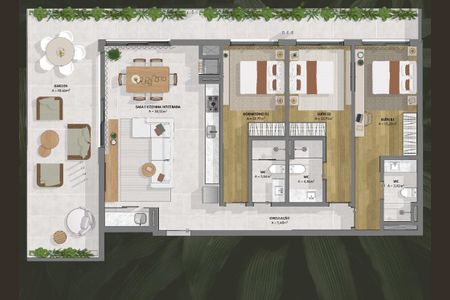 28_photo/952747af3f.7945da30312dea73-ATLAS-8d4a844c-cfc8-4599-a3ee-df9eb32d4c7b.jpg de apartamento à venda com 3 quartos, 168m² em Cacupé, Florianópolis