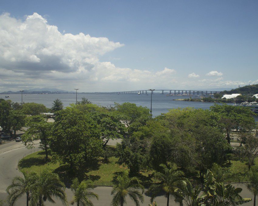 Foto que ilustra matéria sobre parque em Niterói mostra o Centro do Alto do Niteroi