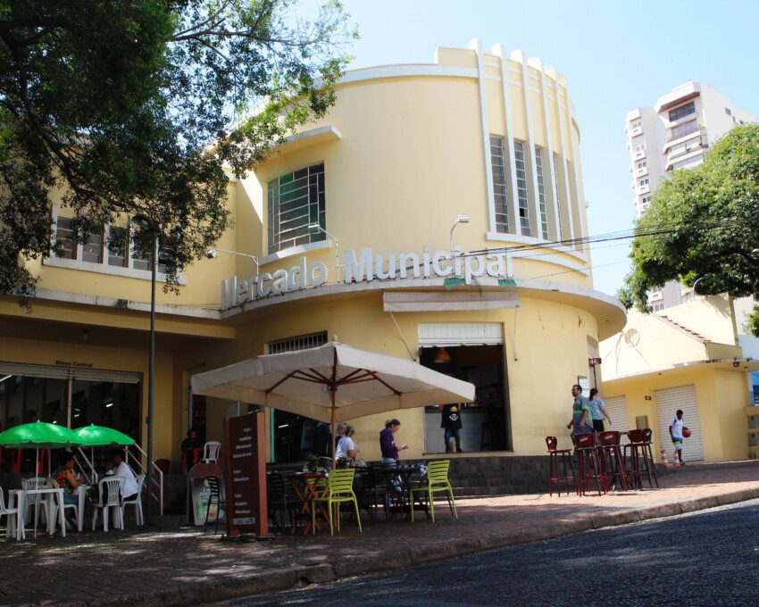 Fachada do Mercado Municipal de Uberlândia