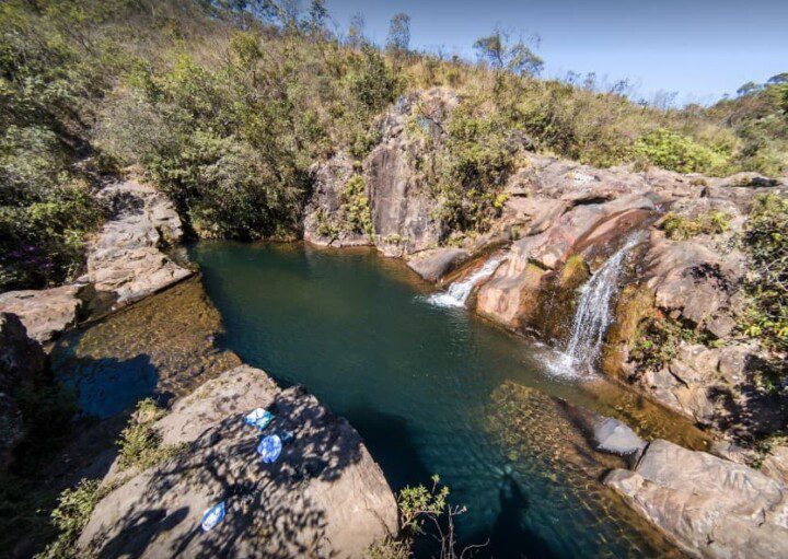 Cachoeira em Nova Lima.