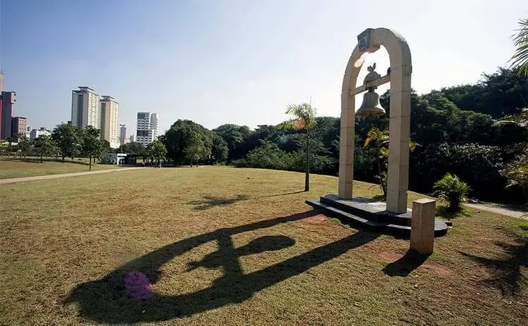 Imagem da vista do Parque da Juventude, na Zona Norte de São Paulo