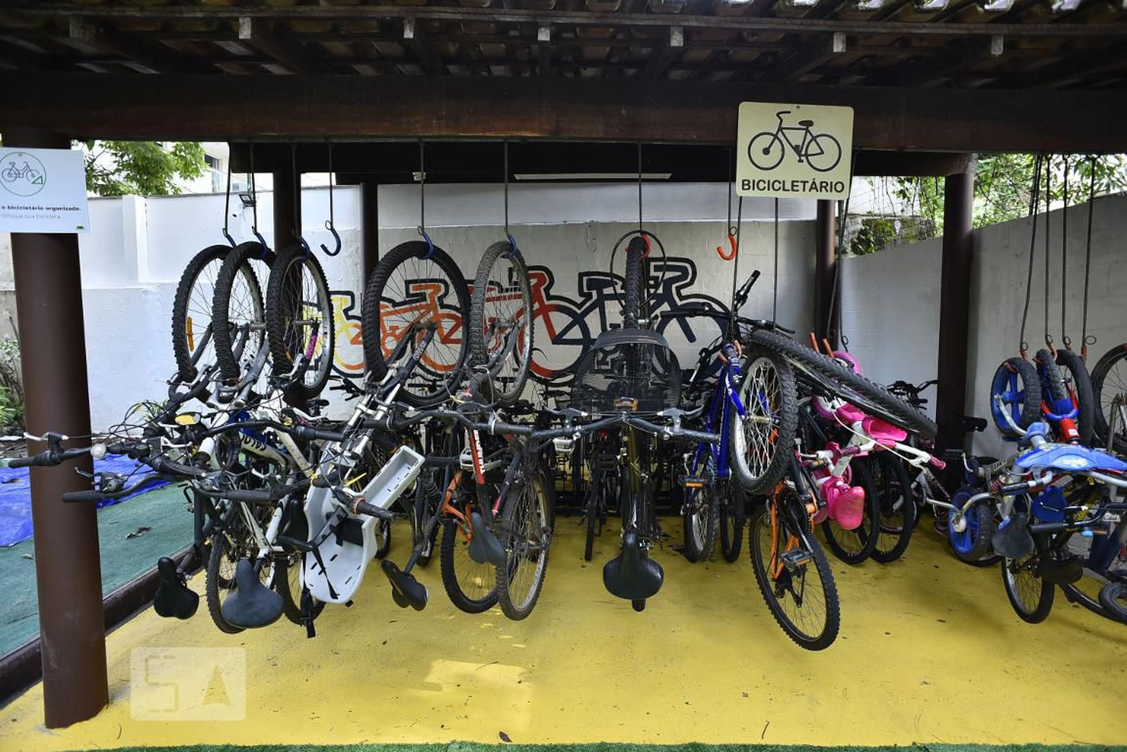 Bicicletario - Residencial Parque das Árvores