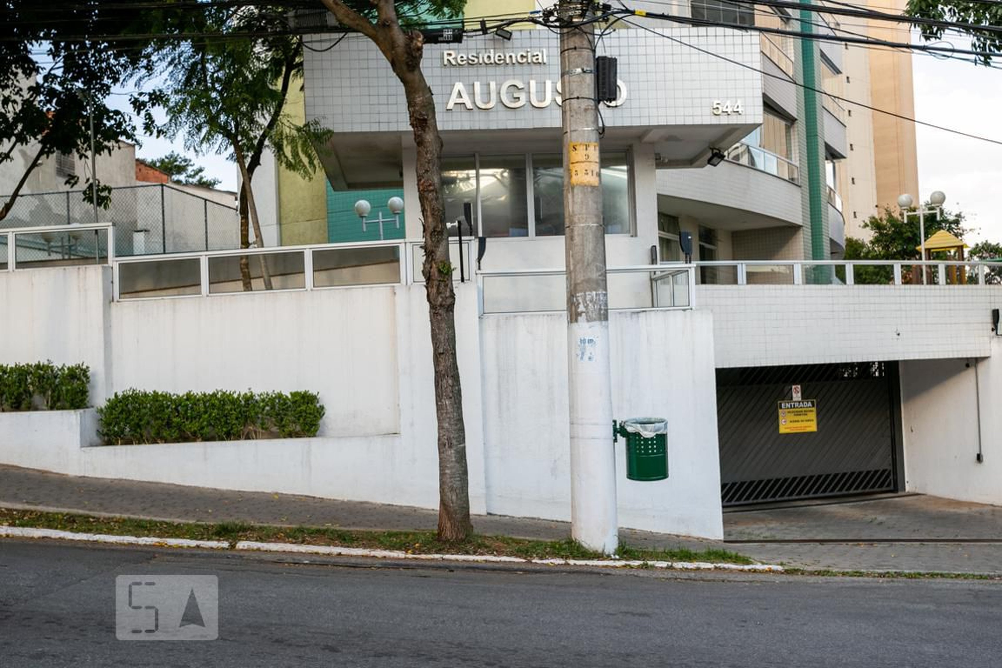 Fachada do condomínio