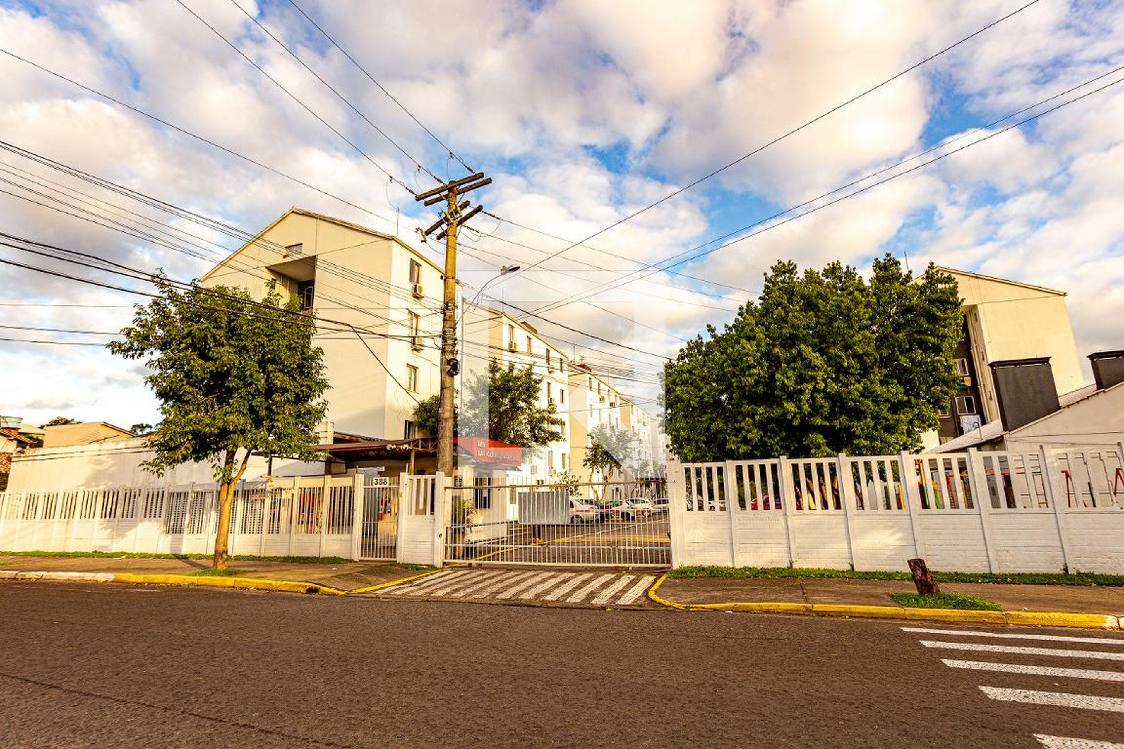 Fachada do condomínio