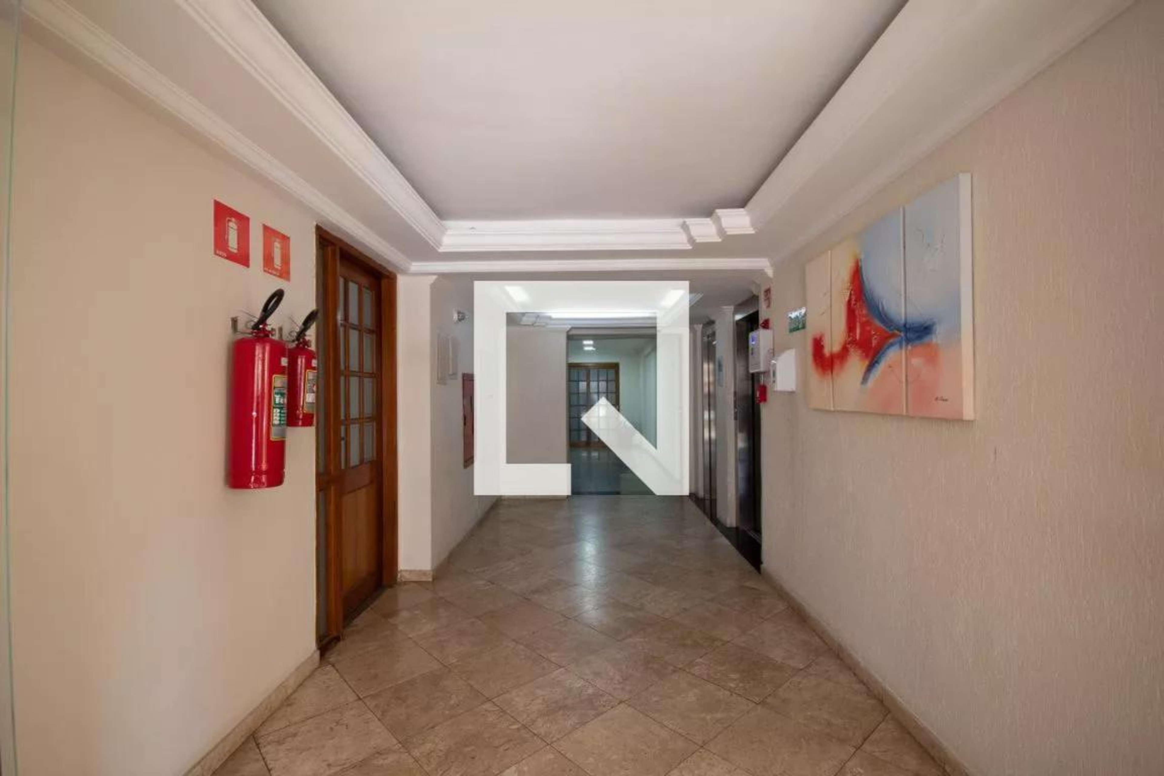 Hall de entrada - Residencial Flamboyant