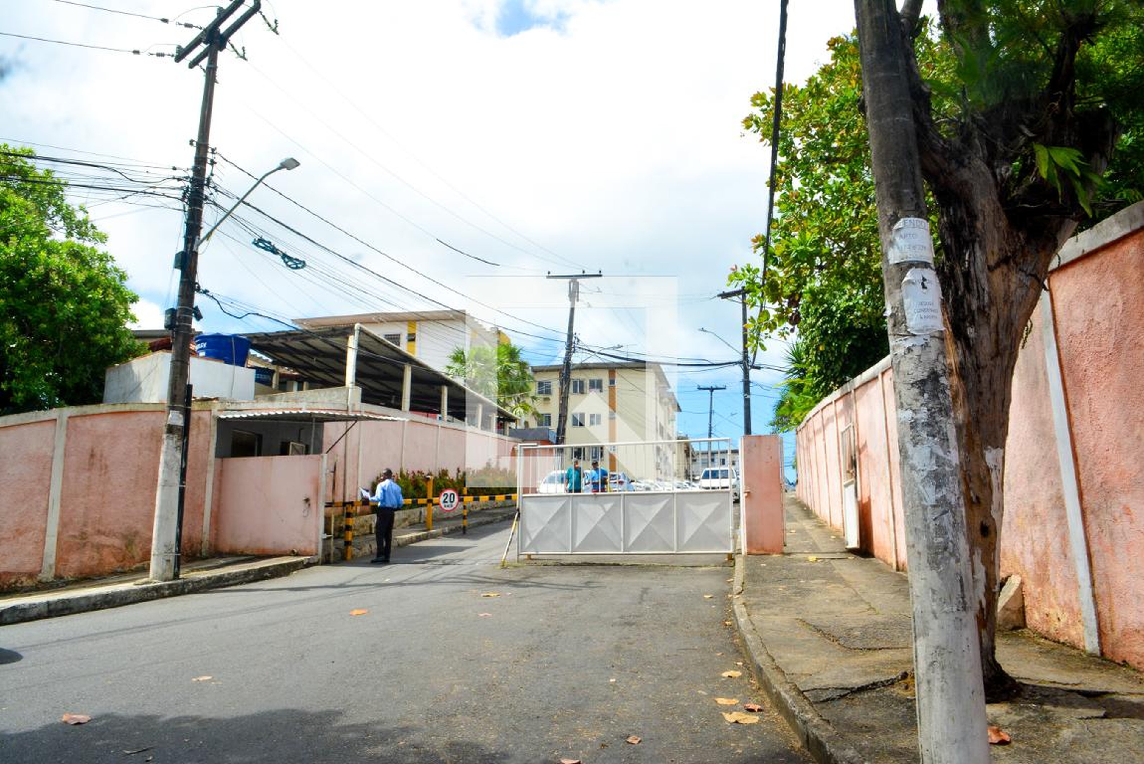 Fachada do condomínio