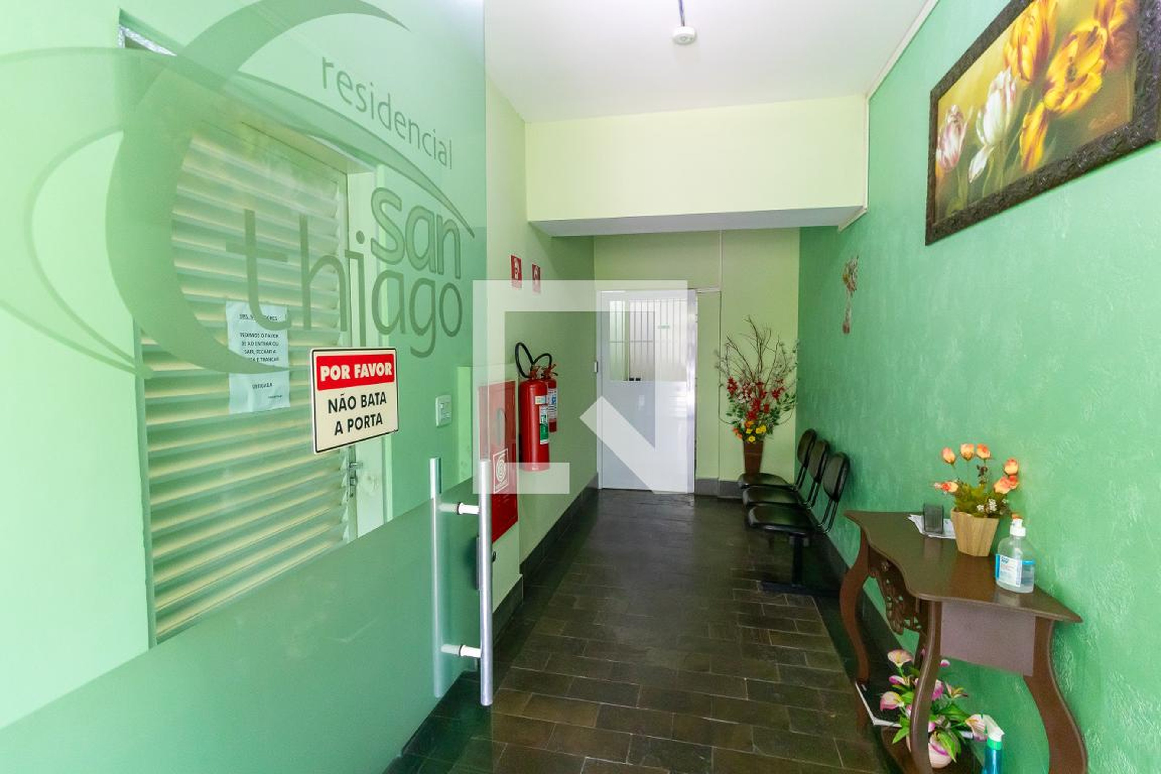 Hall de entrada - Residencial San Thiago