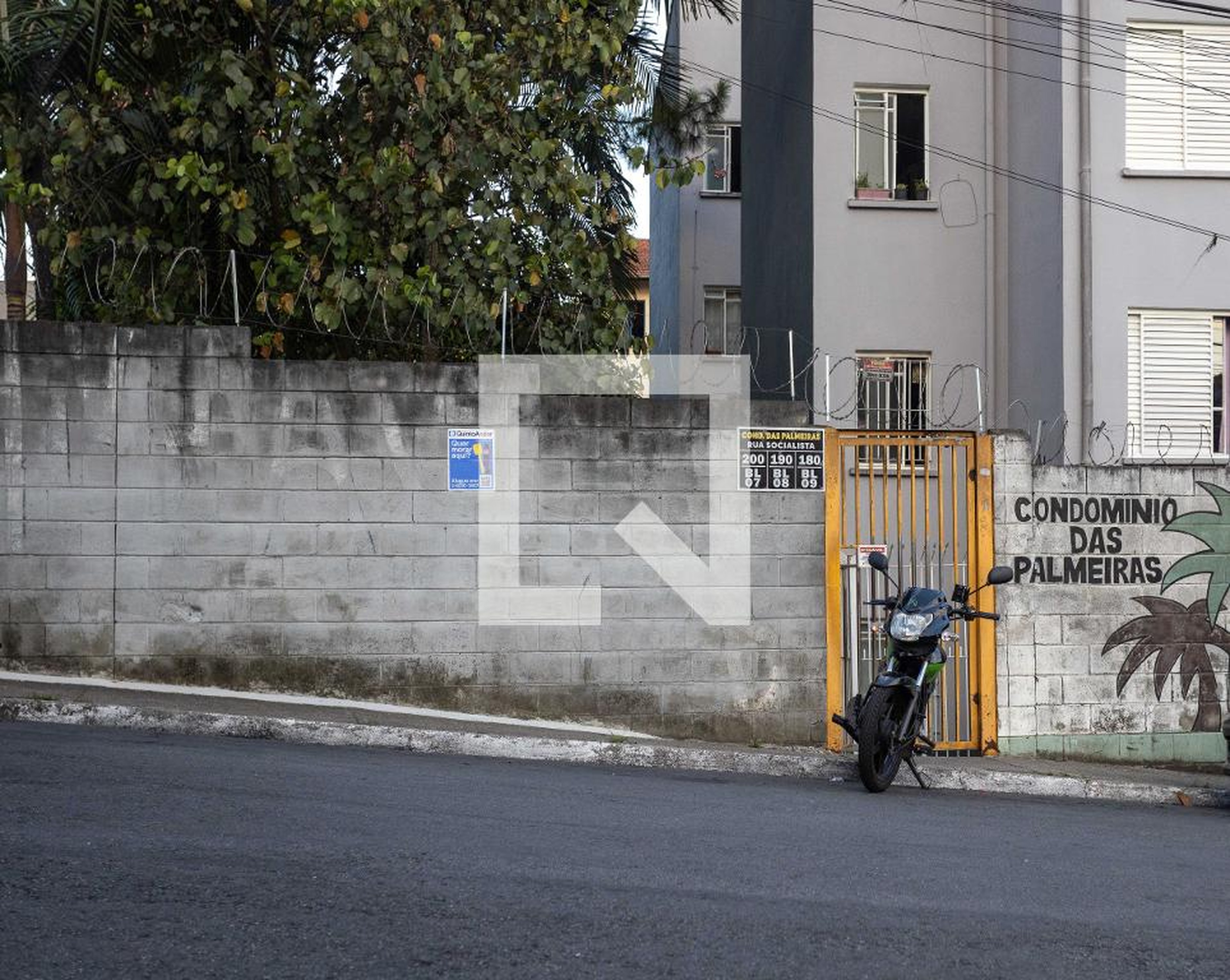 Fachada do condomínio