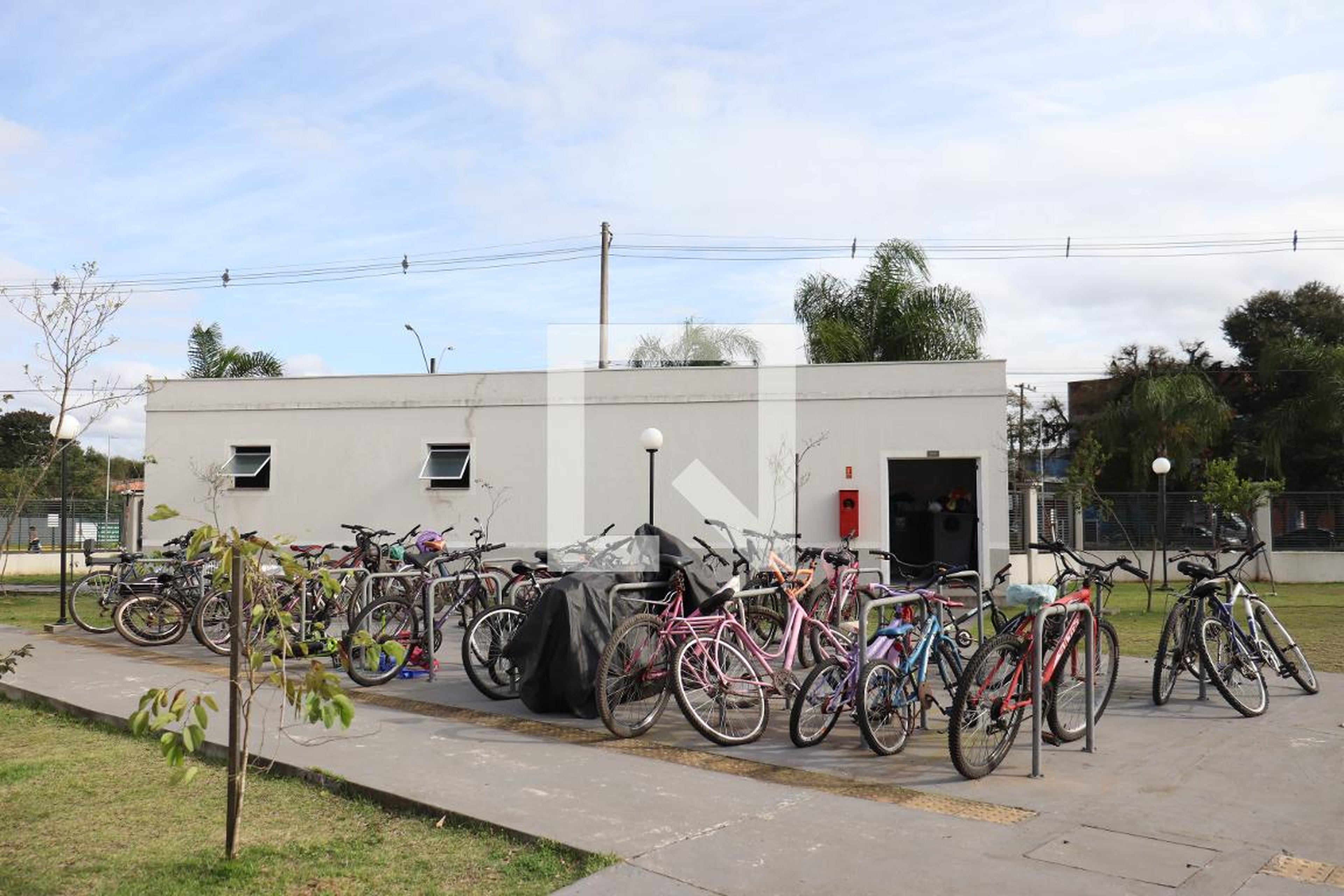 bicicletário - Residencial Porto Frankfurt  MRV