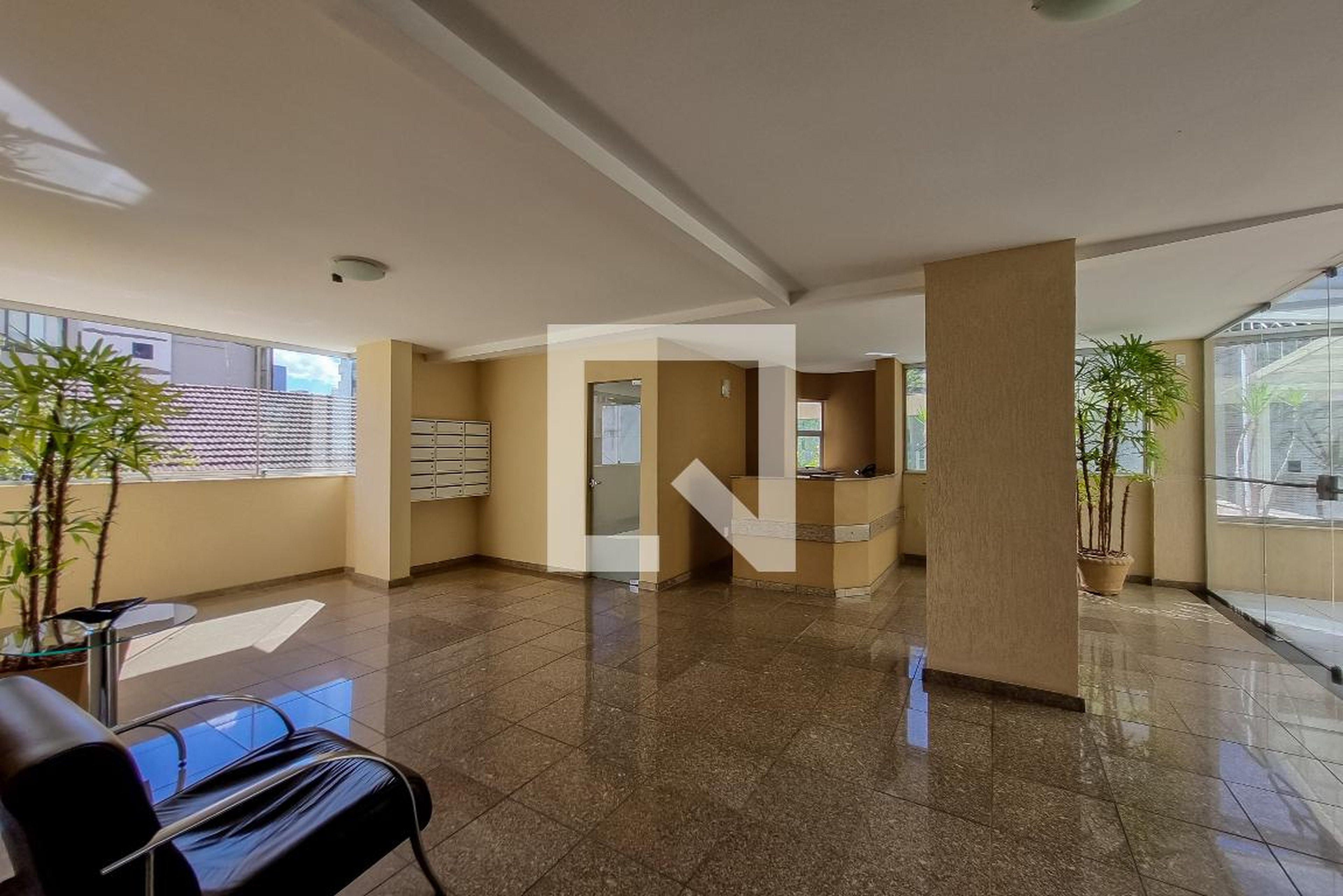 Hall de entrada - Residencial Aquaclube