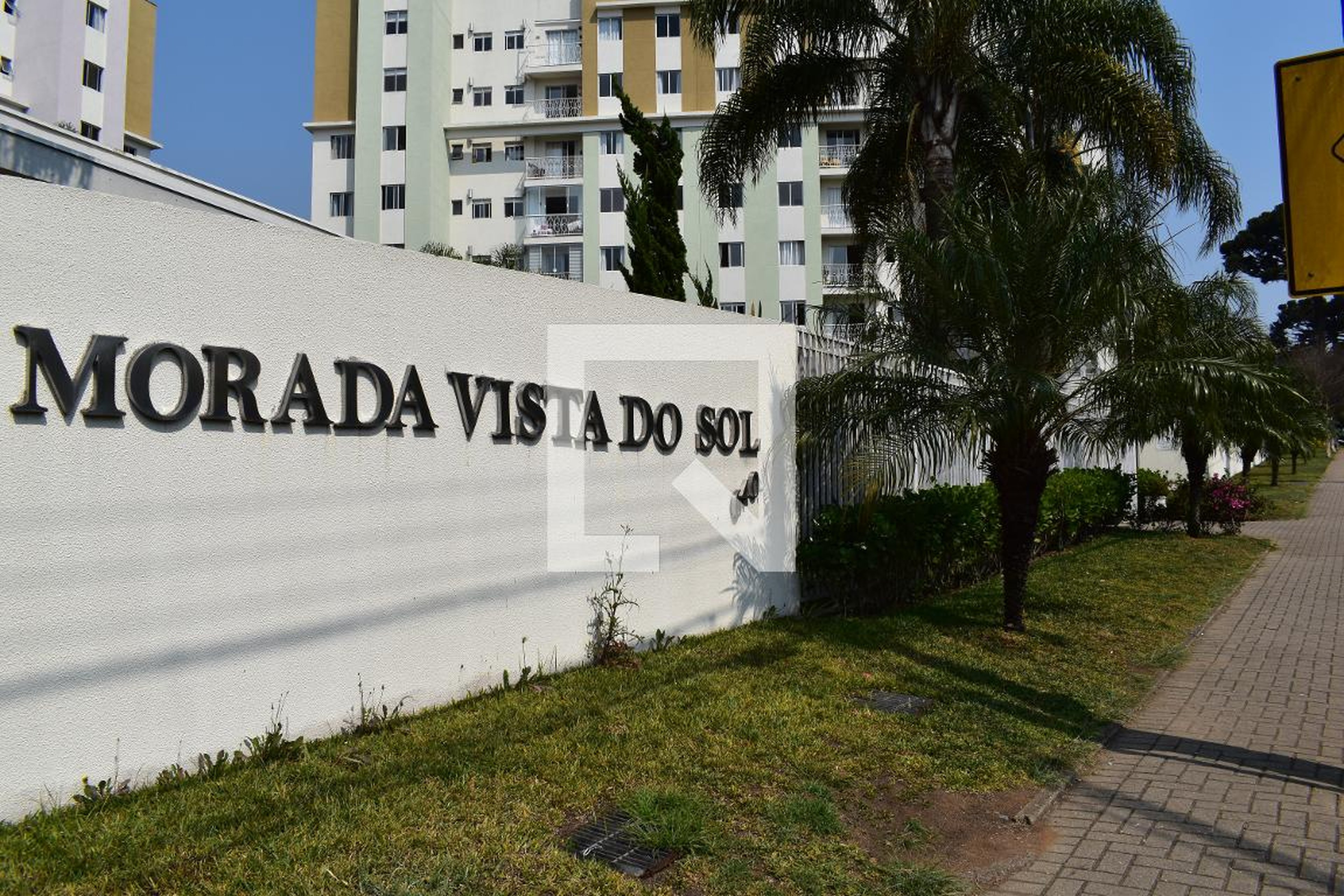 Fachada do condomínio