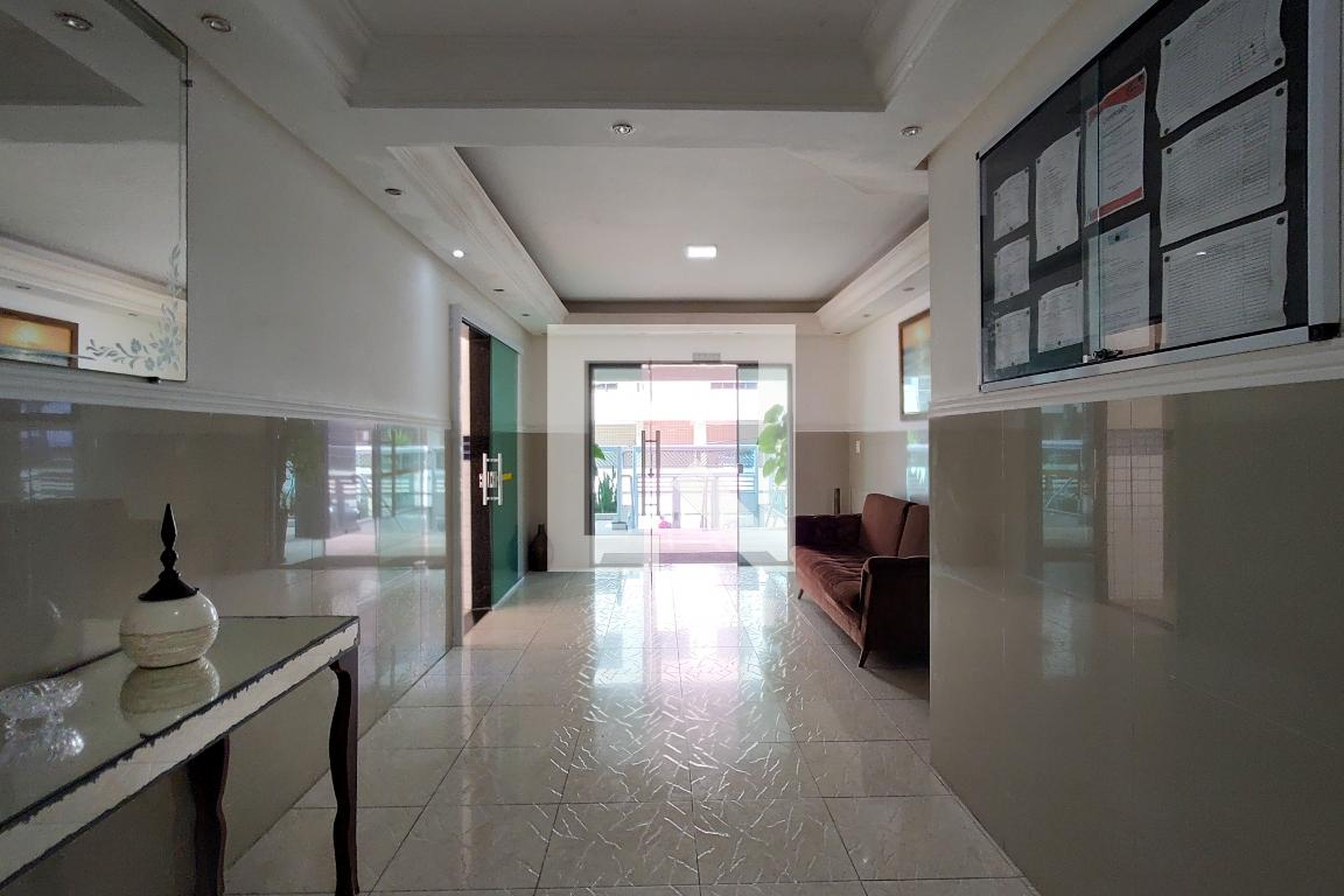 Hall de entrada - Residencial Viamar