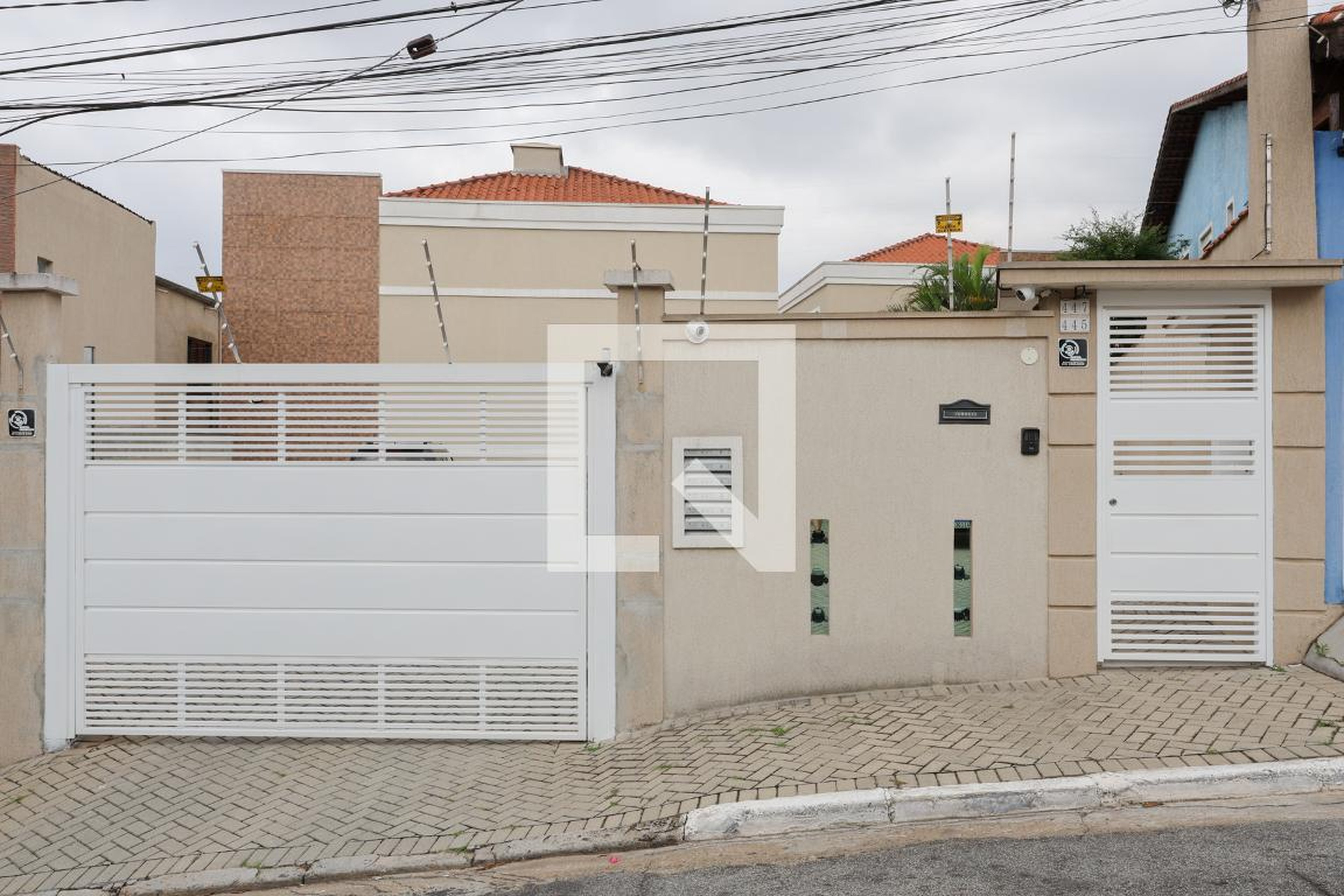 Fachada do condomínio