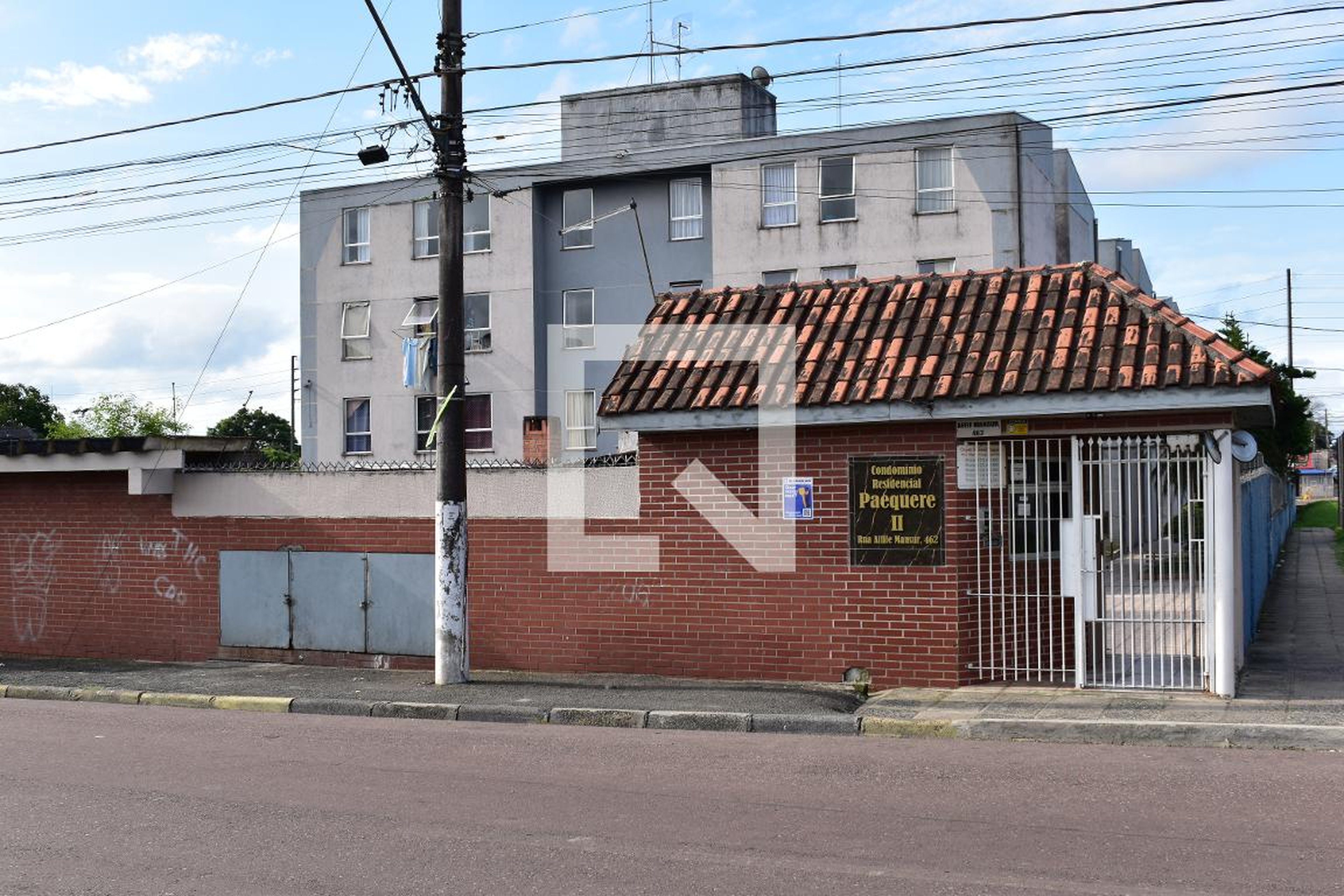 Fachada do condomínio