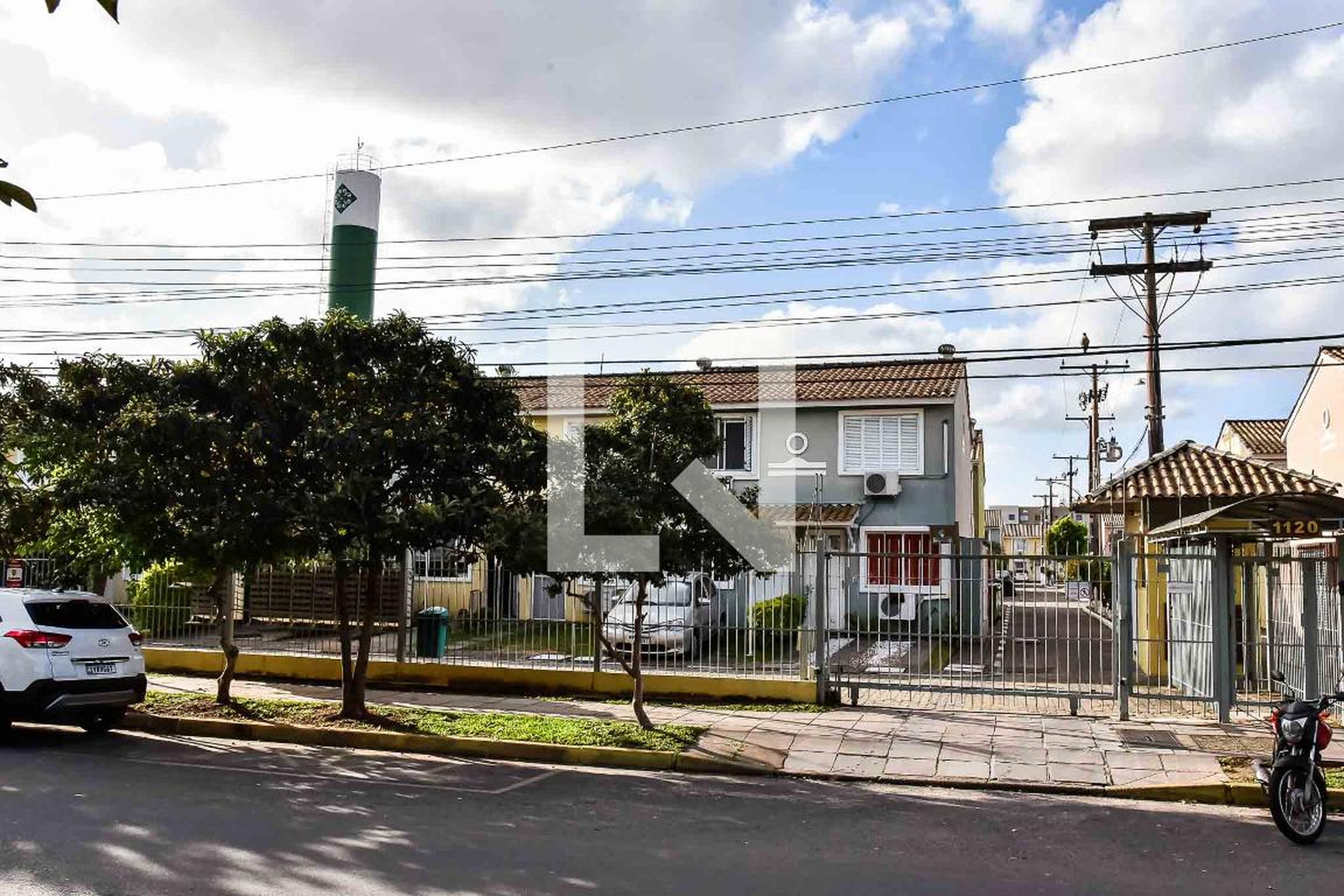 Fachada do condomínio