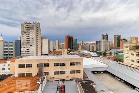 Vista da sacada de apartamento para alugar com 1 quarto, 55m² em Centro, Campinas