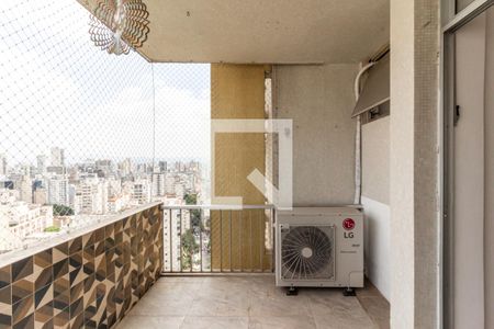 Varanda de apartamento para alugar com 4 quartos, 300m² em Consolação, São Paulo