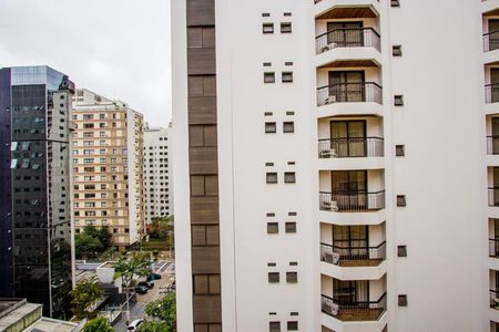 Vista Sala de apartamento para alugar com 3 quartos, 135m² em Cerqueira César, São Paulo