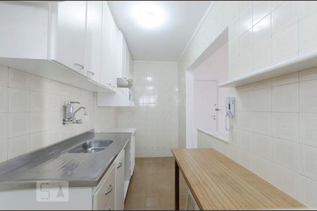 cozinha de apartamento à venda com 1 quarto, 40m² em Higienópolis, São Paulo