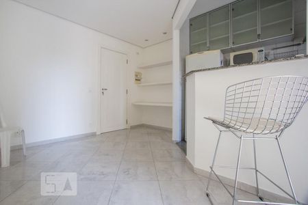 Sala de apartamento para alugar com 1 quarto, 37m² em Vila Nova Conceição, São Paulo