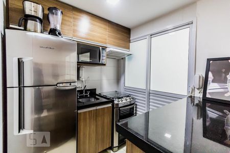 Cozinha de apartamento para alugar com 1 quarto, 44m² em Jardim Paulista, São Paulo