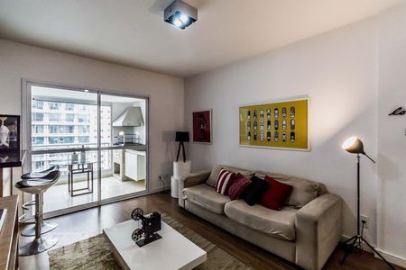 Sala de apartamento à venda com 1 quarto, 44m² em Jardim Paulista, São Paulo