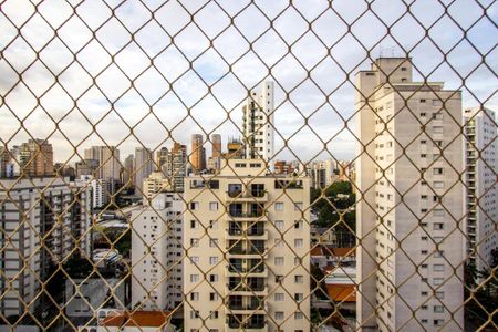 Vista Varanda Sala de apartamento à venda com 3 quartos, 145m² em Moema, São Paulo