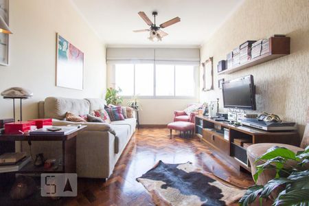 Sala de apartamento para alugar com 3 quartos, 93m² em Moema, São Paulo