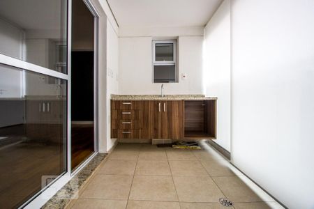 Varanda Sala de apartamento para alugar com 1 quarto, 54m² em Cidade Monções, São Paulo