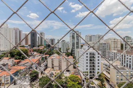 Vista da sala de apartamento à venda com 2 quartos, 48m² em Pinheiros, São Paulo