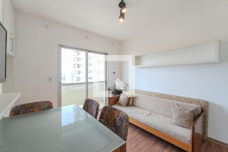 Sala/Cozinha de apartamento para alugar com 1 quarto, 35m² em Morro dos Ingleses, São Paulo