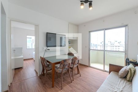 Sala/Cozinha de apartamento para alugar com 1 quarto, 35m² em Morro dos Ingleses, São Paulo