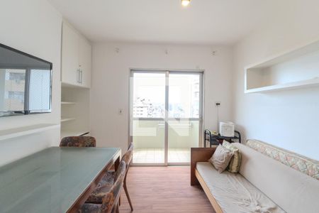 Sala/Cozinha de apartamento para alugar com 1 quarto, 35m² em Morro dos Ingleses, São Paulo