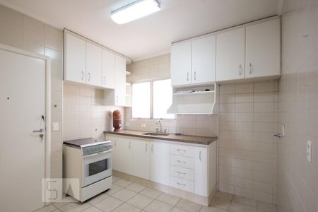 Cozinha e entrada de serviço de apartamento para alugar com 3 quartos, 110m² em Cambuí, Campinas