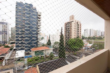 Vista da sacada de apartamento para alugar com 3 quartos, 110m² em Cambuí, Campinas