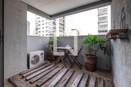 Sala - Varanda de apartamento à venda com 2 quartos, 60m² em Pinheiros, São Paulo