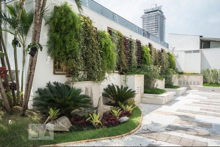 Jardim de apartamento para alugar com 1 quarto, 40m² em Brooklin Paulista, São Paulo