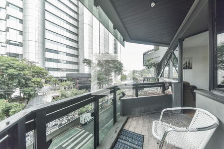 Apartamento para alugar com 49m², 1 quarto e 1 vaga Apartamento para alugar com 49m², 1 quarto e 1 vagaVaranda