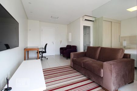 Sala de apartamento à venda com 1 quarto, 43m² em Vila Olímpia, São Paulo