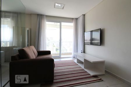 Sala de apartamento à venda com 1 quarto, 43m² em Vila Olímpia, São Paulo