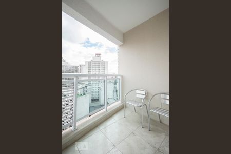 Sacada de apartamento à venda com 1 quarto, 47m² em Centro, São Paulo